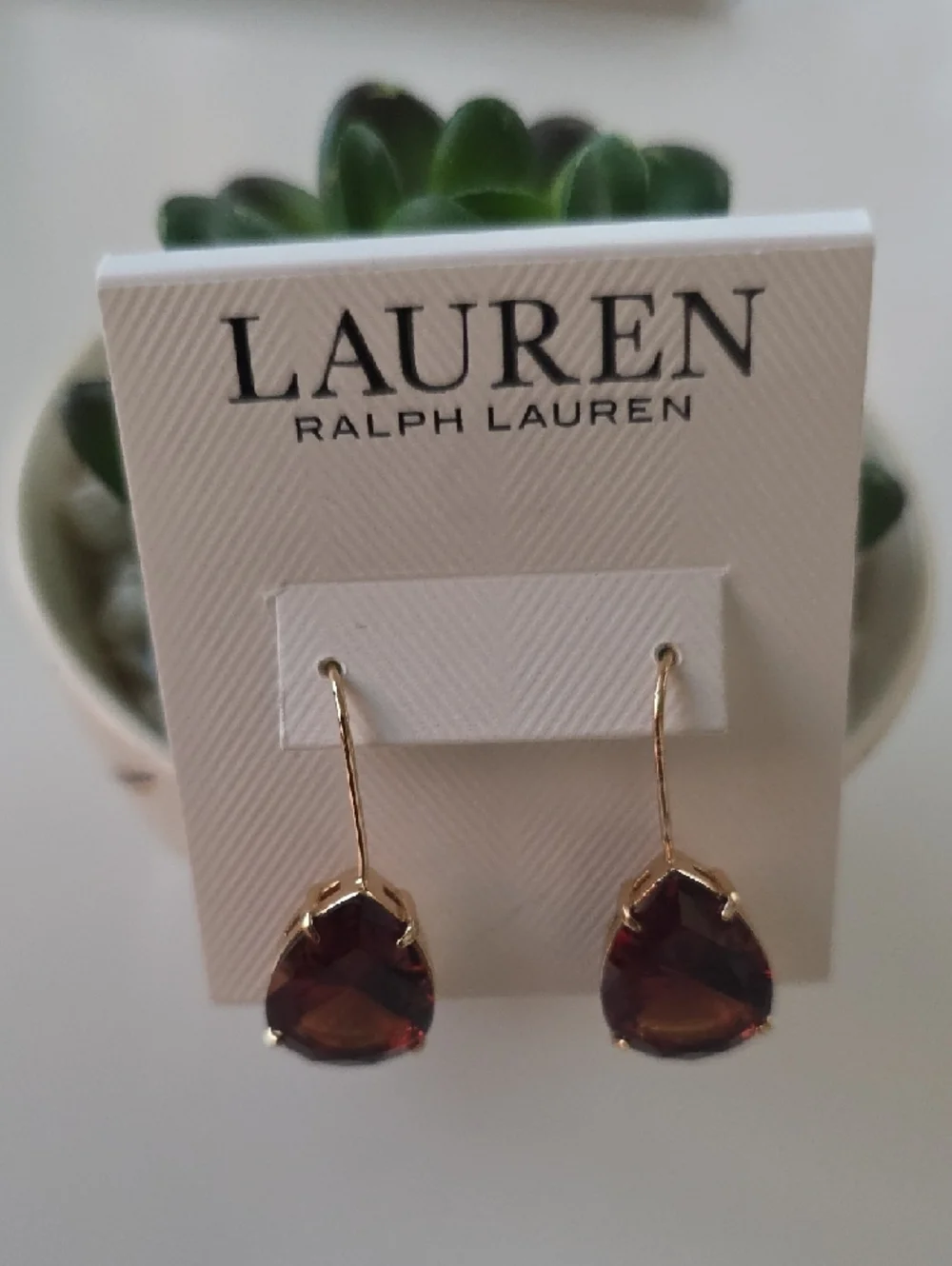 Lauren Ralph Lauren Gold-Tone‎ Teardrop Deep Earrings